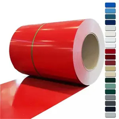 914m m prepintados galvanizaron la bobina de acero de acero de PPGI para cubrir el color G550 de Ral