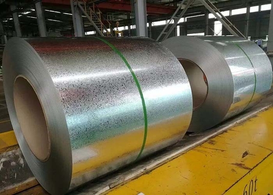 La bobina de acero galvanizada Z275 cubrió la bobina de acero galvanizada sumergida caliente de la tira