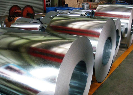 La bobina de acero galvanizada Z275 cubrió la bobina de acero galvanizada sumergida caliente de la tira