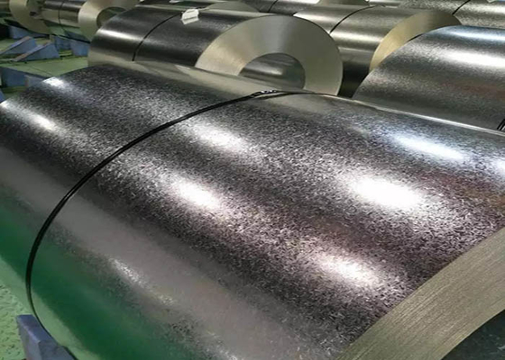 La bobina de acero galvanizada Z275 cubrió la bobina de acero galvanizada sumergida caliente de la tira